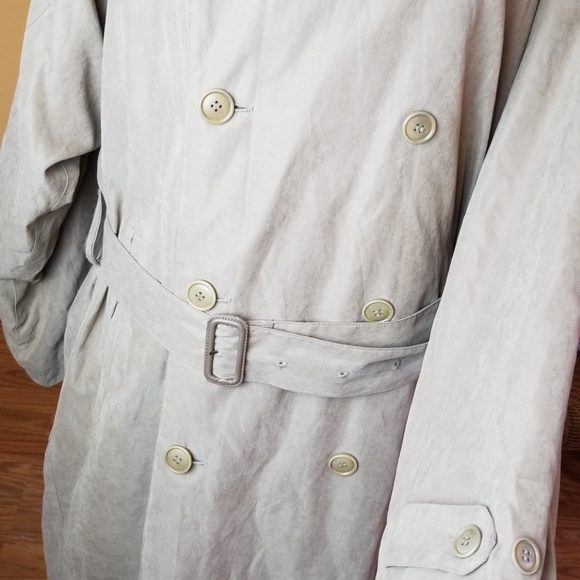 Men's London Fog Trench Coat - Picture 5 of 7